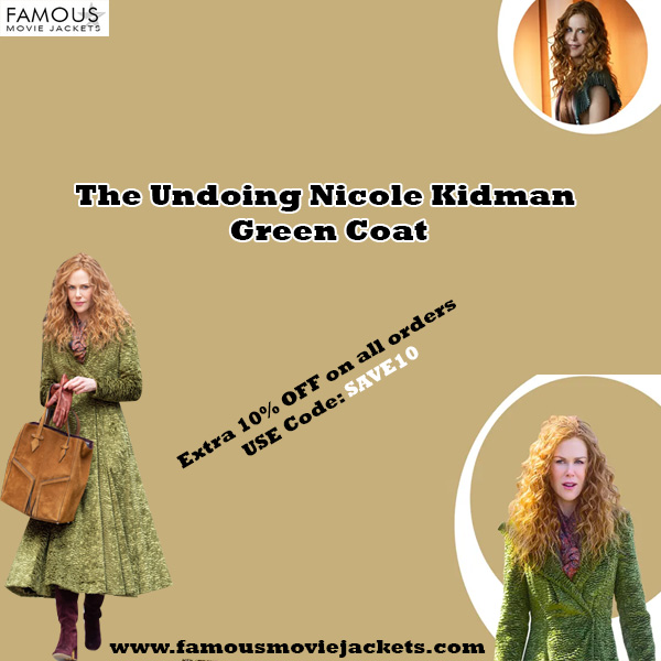 The Undoing Nicole Kidman Green Coat