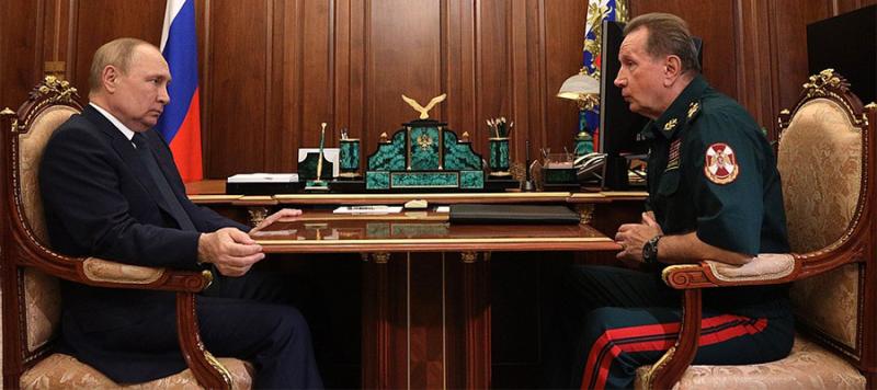 Генерал армии Виктор Золотов доложил Президенту Российской Федерации о работе подразделений войск национальной гвардии в рамках выполнения задач в ходе специальной военной операции на Донбассе