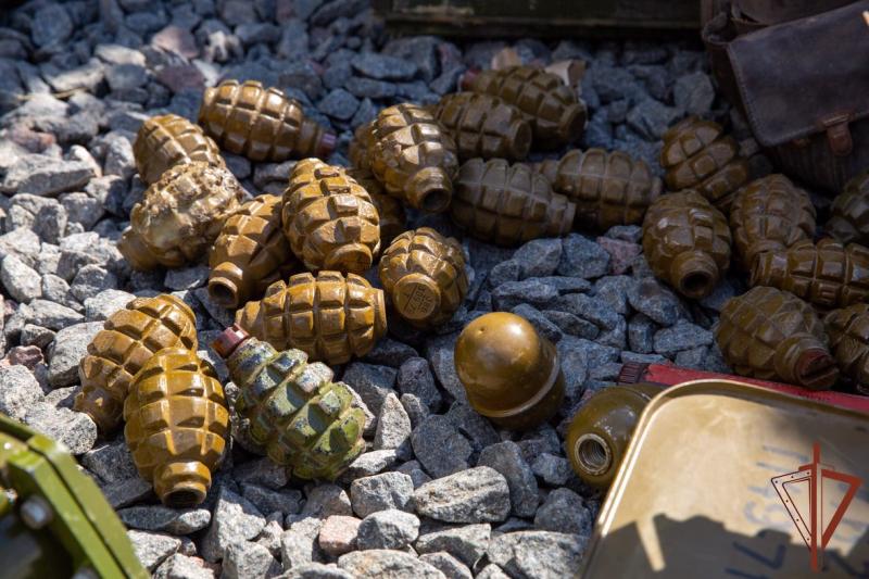 Росгвардия выявила крупные схроны с оружием в Херсонской и Запорожской областях