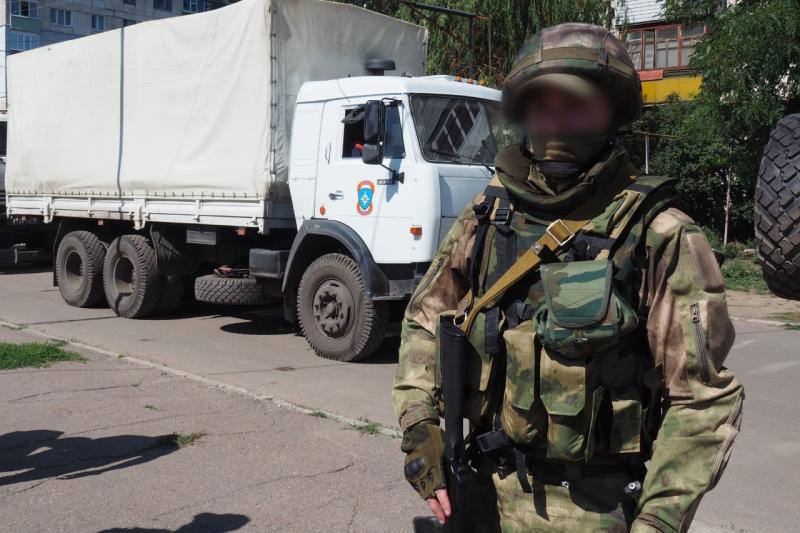 Росгвардия помогает жителям Херсонской области