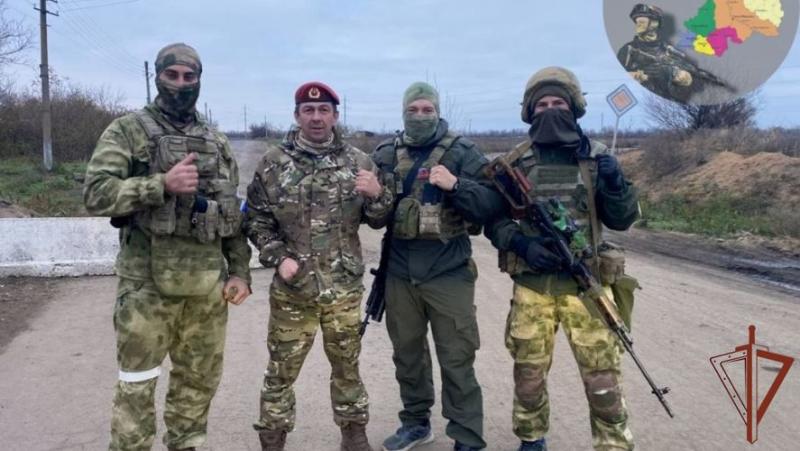 Ветераны спецназа Росгвардии собрали и доставили гуманитарную помощь мирным жителям Донбасса