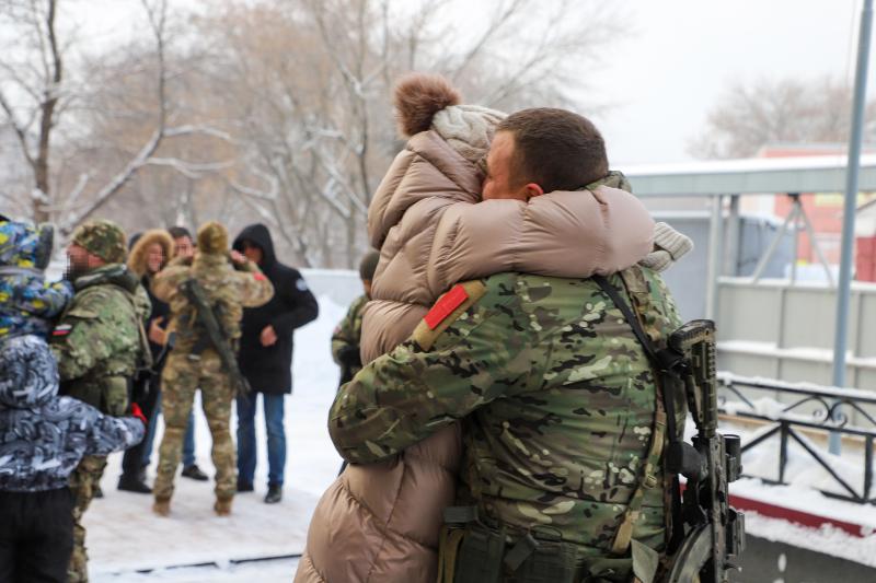 В Рязанскую область вернулись росгвардейцы из зоны спецоперации