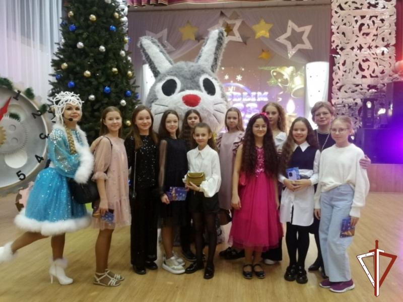 В Югре проходят новогодние мероприятия для детей военнослужащих и сотрудников Росгвардии