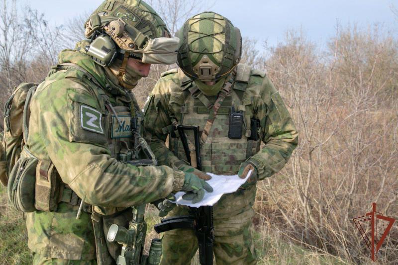 Росгвардия уничтожила опорные пункты противника и ангары с боевой техникой в Херсонской и Запорожской областях