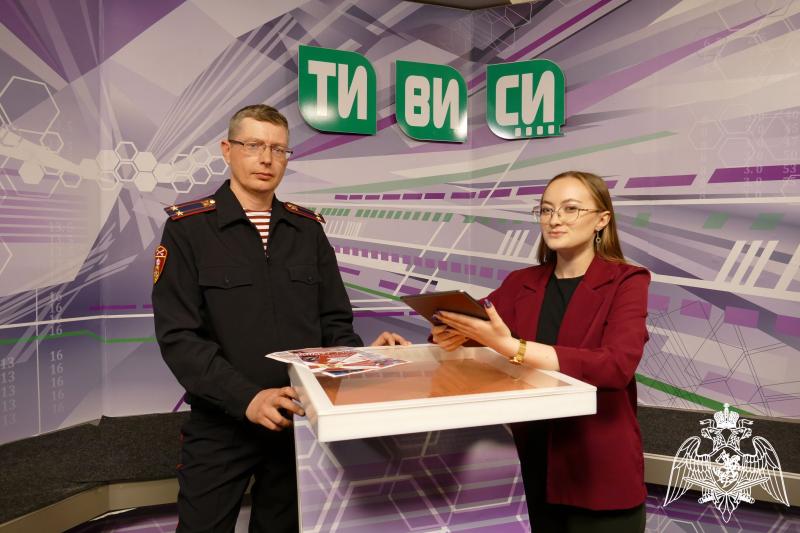 Офицер Росгвардии рассказал жителям Приангарья о преимуществах службы в ведомстве