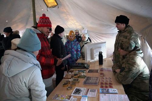 Ульяновские росгвардейцы представили интерактивную площадку на фестивале «Бессмертный подвиг»