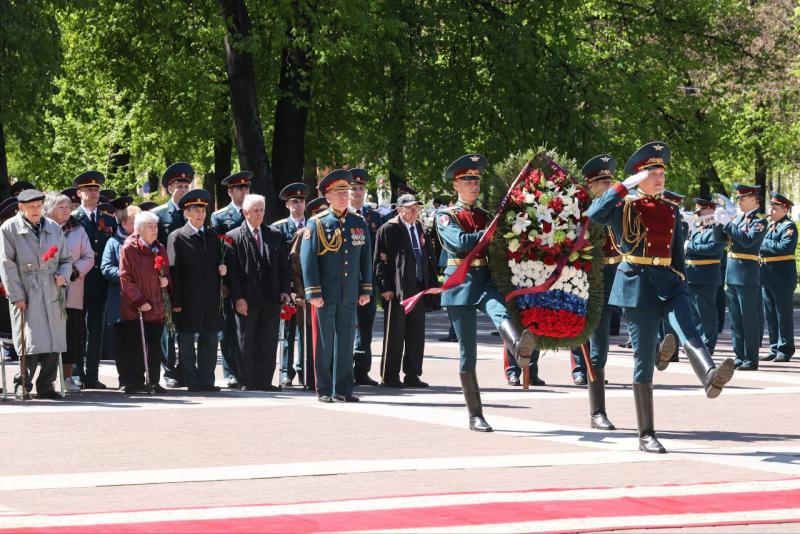 В Росгвардии прошли посвященные 79-й годовщине Победы в Великой Отечественной войне торжественные мероприятия