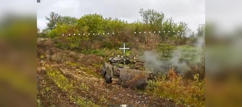 Росгвардейцы уничтожили БМП украинских боевиков в Сумской области